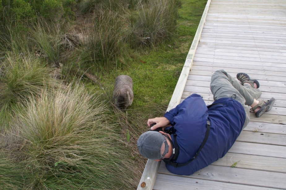 Mark Brazil (foreground)