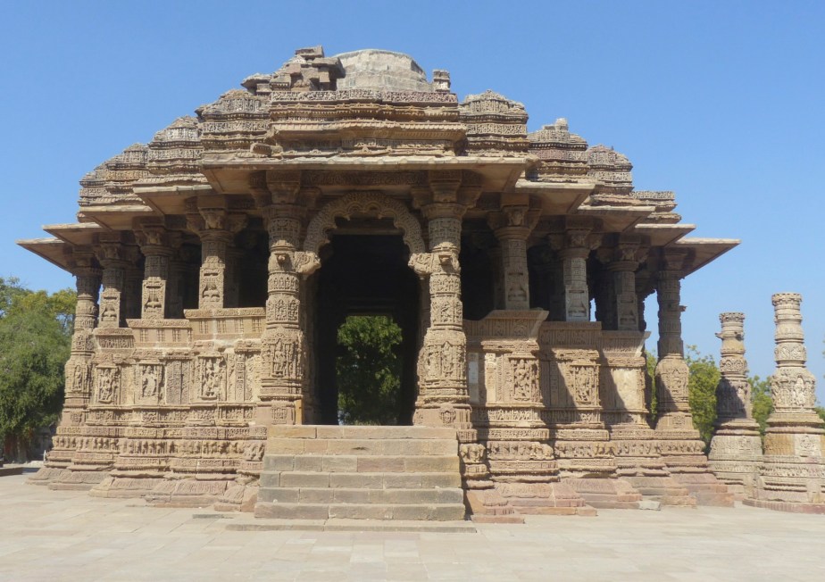 Sabha Mandap, built on 52 pillars.